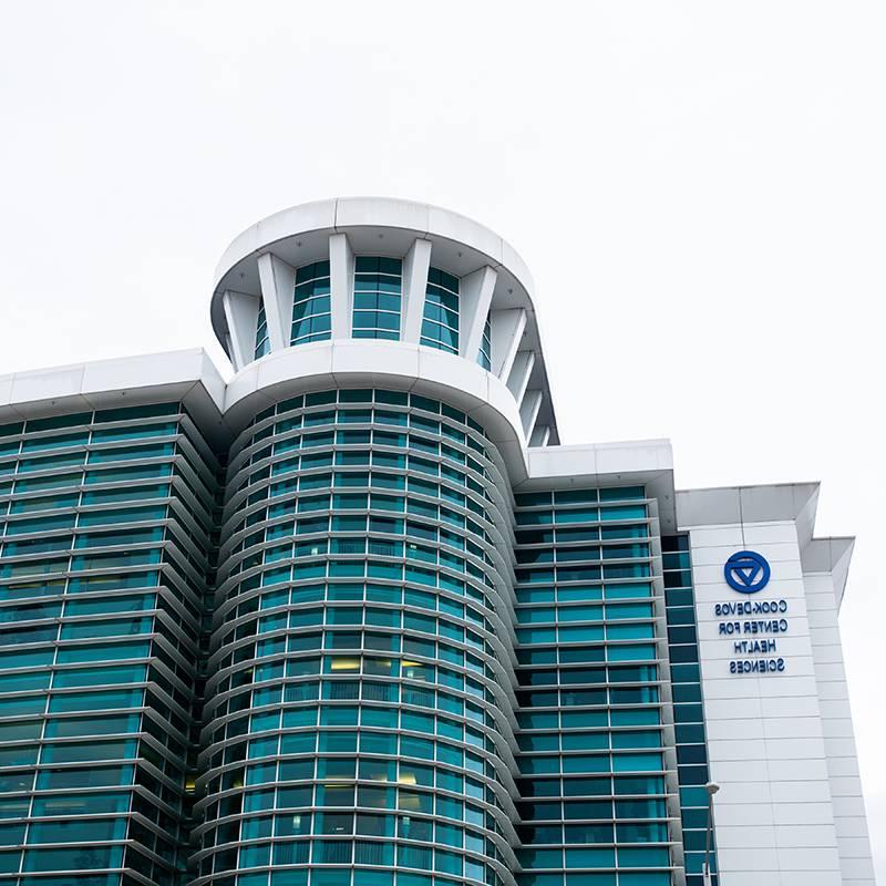 A building on GVSU's downtown campus